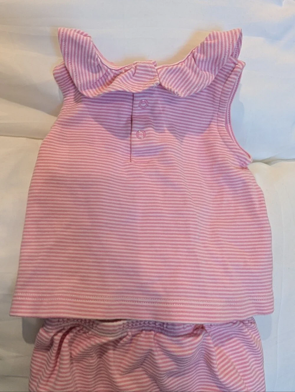 Edgehill Collection | Pink Striped Set | 6 Months